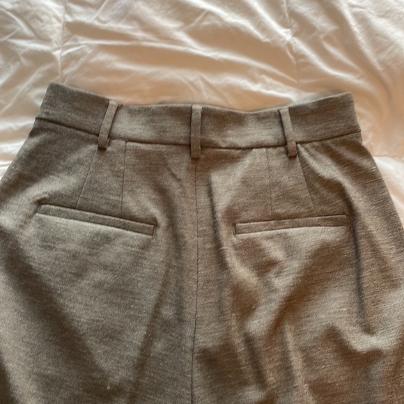 See previous listing for matching blazer. Taupe ultra high waist wide leg pant - Picture 5 of 5